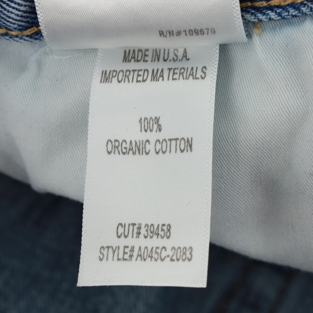 Agolde Jamie Classic Straight Leg Jeans Size 29 High Rise Dakota A045C-2083 - Picture 9 of 9